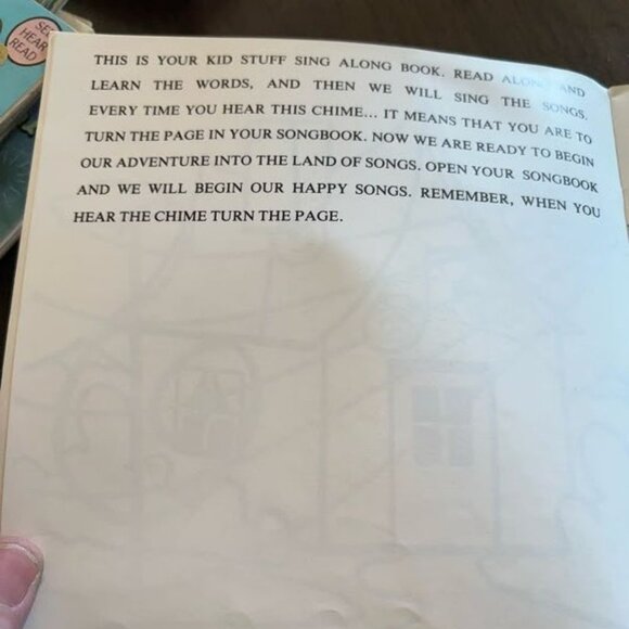 Sing-A-Long Song Book Happy Songs KSR 368 Vintage Kid Stuff Records Rare! - Picture 9 of 12